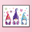 DIY Cross Stitch Partial Embroidery Kit Goblin Cartoon Series Stamped Decor