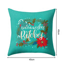 Artistic Car Cushion Covers Linen Sofa Cushion Case Xmas Home Party Decoration