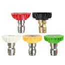 1/4 inch Quick Connect Pressure Car Washer Lance Spray Nozzle Tip (Red)