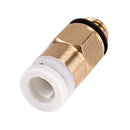 M6 Threaded Bowden Jointer Quick Jointer Pneumatic Connector Coupler Connector