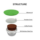 Foam Capsules Reusable Pods Refillable Capsule Coffee Capsule For Dolce Gusto
