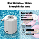 1600mAh Mini Wireless Air Pump Electric Inflate for Mattress Swimming Ring