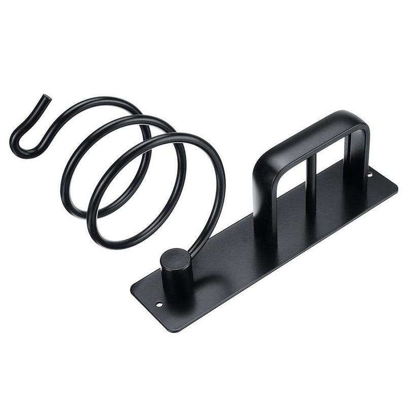 10kg Bearing Capacity Aluminum Hair Dryer Storage Rack Blower Organizer Shelf