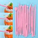 Mold Craft Carving Cutter Baking Tools Flower Fondant Cake Decoration