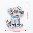 Puppy 5D Diamond Painting Keychain Slap Luminous DIY Bag Pendant (dsk005) Newly