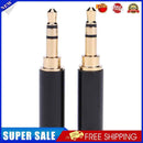 2pcs 3.5mm 3-Pole Male Audio Jack Plug Stereo Headphone DIY Connectors