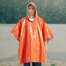 5pcs Emergency Raincoat Thermal Insulation Disposable Survival Blanket