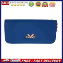 Fashion Lady Women Leather Clutch Wallet Long Card Holder Case Purse(Blue)
