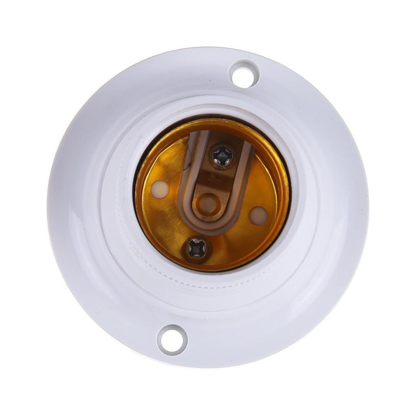 10pcs E27 60W Light Base Holder Socket Home Office Bulb Lamp Adapter Newly