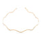 Elegant Geometric Thin Headbands Metal Headdress Hair Hoop Wave Bending