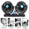 Car Cooling Air Fan Mini Electric 5V USB Portable Car Seat Fan for Rear Seat