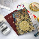 DIY Special Shaped Diamond Painting Leather Passport Protection Cover Gift Newly