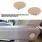 2pcs Car Rear Armrest Cover Cap Seat Handle Trim Bolt for Cadillac Escalade E