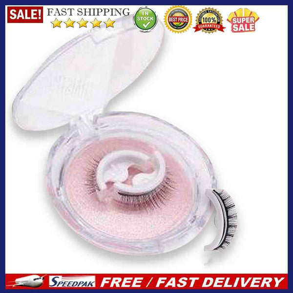 Portable No Magnet Self-adhesive False Eyelashes Set Women Beauty Accessories