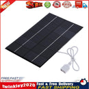 130x200mm 4.2W Solar Panel USB Power Bank Battery Charger for Mobile Phone Newly