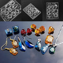 1pc Crystal Silicone Mold Earrings Pendant Jewelry Making Mould Craft Tool