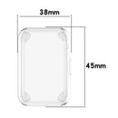 Protector Case Anti Scratches Full Cover for Huawei Watch Fit (Transparent)