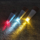 4pcs USB Rechargeable Bottle Cork Stopper Cap Lamp (Colorful Slow Flash)