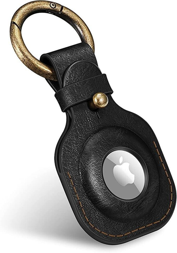 Protective Case Holder with Keychain for AirTag Tracker Anti-Lost Key Ring Cover