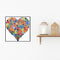 5D DIY Special Shaped Diamond Painting Love Embroidery Mosaic Kits Wall Decor