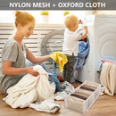 Cloth Drawer Organizer - 7-Grid Pants Storage Dividers for Jeans (White L) Newly
