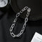 Diamond Fashion Necklace Hip Hop Link Chain Inlaid Rhinestone Cuban Necklace