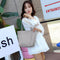 4pcs/set Shoulder Handbags Leather Women Crossbody Clutch Card Bags (Grey)