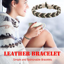 DIY Handmade Weave Rope Bracelet Colorful Ethnic Bangles Jewelry (Style 4)
