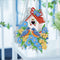 DIY Diamond Painting Wreath Handmade 5D Rhinestone Drawing Door Flower Garland