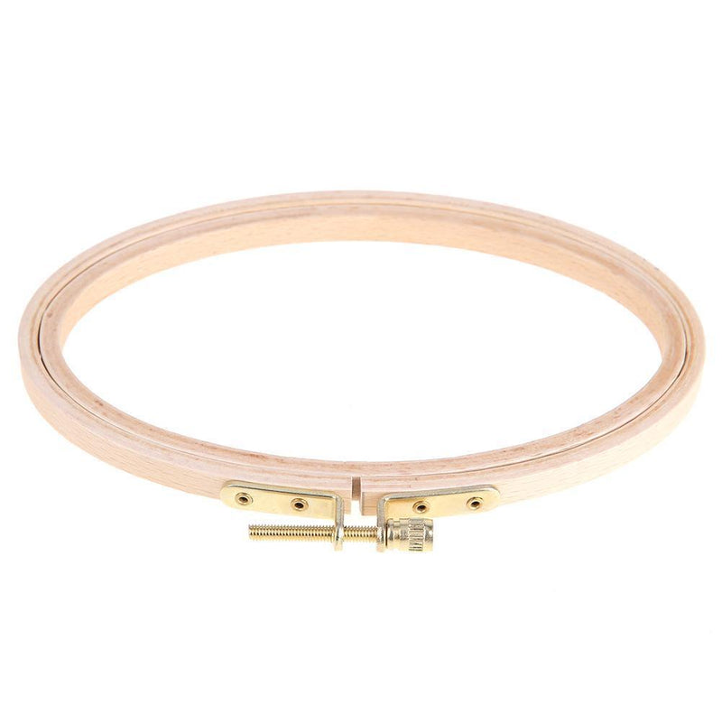 Stitch Bamboo Frame Embroidery Hoop Ring Oval Hand DIY Needlecraft Home Proximity