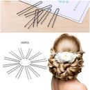 Styles Styling Tools Girls Headwear Bobby Pin Wavy Hair Clips U-Shaped Hairpins