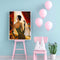 Women Singer Wear Dress Frameless Digital Paint Hand Painted Oil Picture Deco