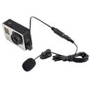 Professional Mini USB External Mic Microphone With Clip for GoPro Hero 3/3+