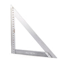 90 Right Angle Stainless Steel Triangle Ruler Woodworking Drawing Tools (L)
