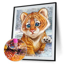 Little Tiger 5D Diamond Painting Embroidery DIY Cross Stitch Home Decor