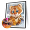 Little Tiger 5D Diamond Painting Embroidery DIY Cross Stitch Home Decor