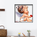 Diamond Painting Kit Angel child Full Round Rhinestone Wall Picture