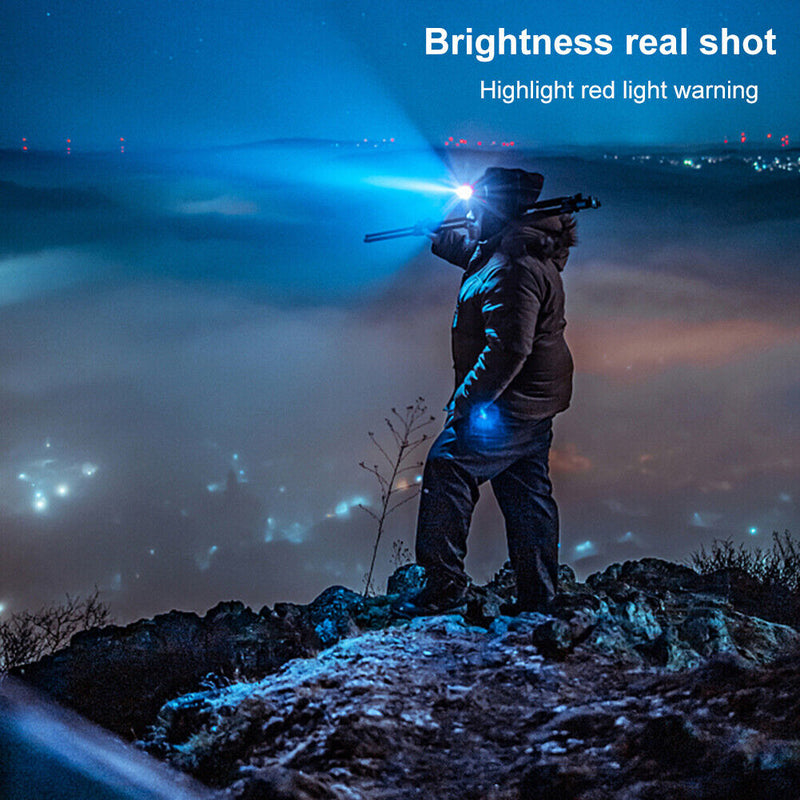 Super Bright Sensor Waterproof Headlamp USB Rechargeable Running Mini Torch L