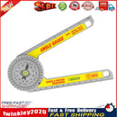 360 Degree Miter Saw Protractor w/Leveling Bubble Angle Finder Gauge Ruler Newly