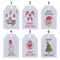Wedding Supplies Christmas Tags Hanging Label Xmas Decorations Gift Cards