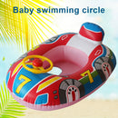 PVC Summer Floating Swimming Ring Inflatable Swim Circle Kids Water Fun Pool