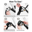 2x Nylon Bike Fixed Gear Pedal Strap Anti-slip Bicycle Extended Foot Straps Y7D7