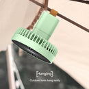 Multifunctional Mini Fan with Tripod Light Desktop for Outdoor Camping Ceiling