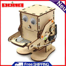 Robot Eating Coin DIY Kit Invention School Physics Teaching Aids for Children