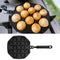 12 Cavities Aluminum Takoyaki Pan Maker Octopus Small Balls Baking Tools Newly
