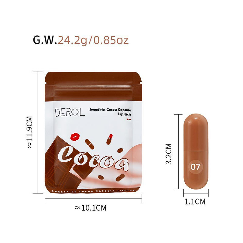 Waterproof Longlasting Pocket Mini Lipstick Capsule Matte Tint Lip Makeup Candy