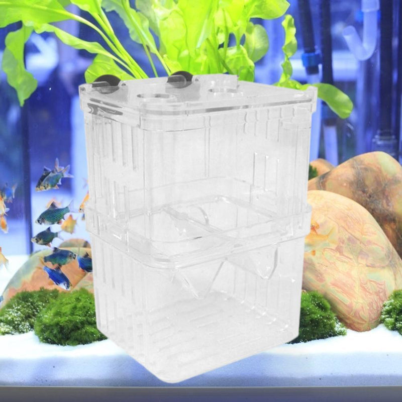 Acrylic Aquarium Fish Tank Breeding Box Insulation Incubator Aquarium Accessories