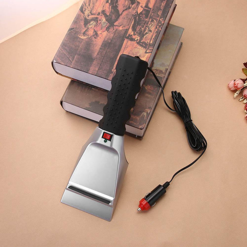 12V Car Winter Cigarette Lighter Snow Shovel Electric Heated Ice Scraper