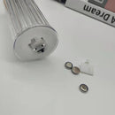 LED Diamond Candle Light Acrylic Crystal Night Lamp Home Bedroom Decor (A)