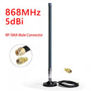 5dBi 858-878MHz for Helium Hotspot Miner Antenna+Magnet Base (55cm Gray)